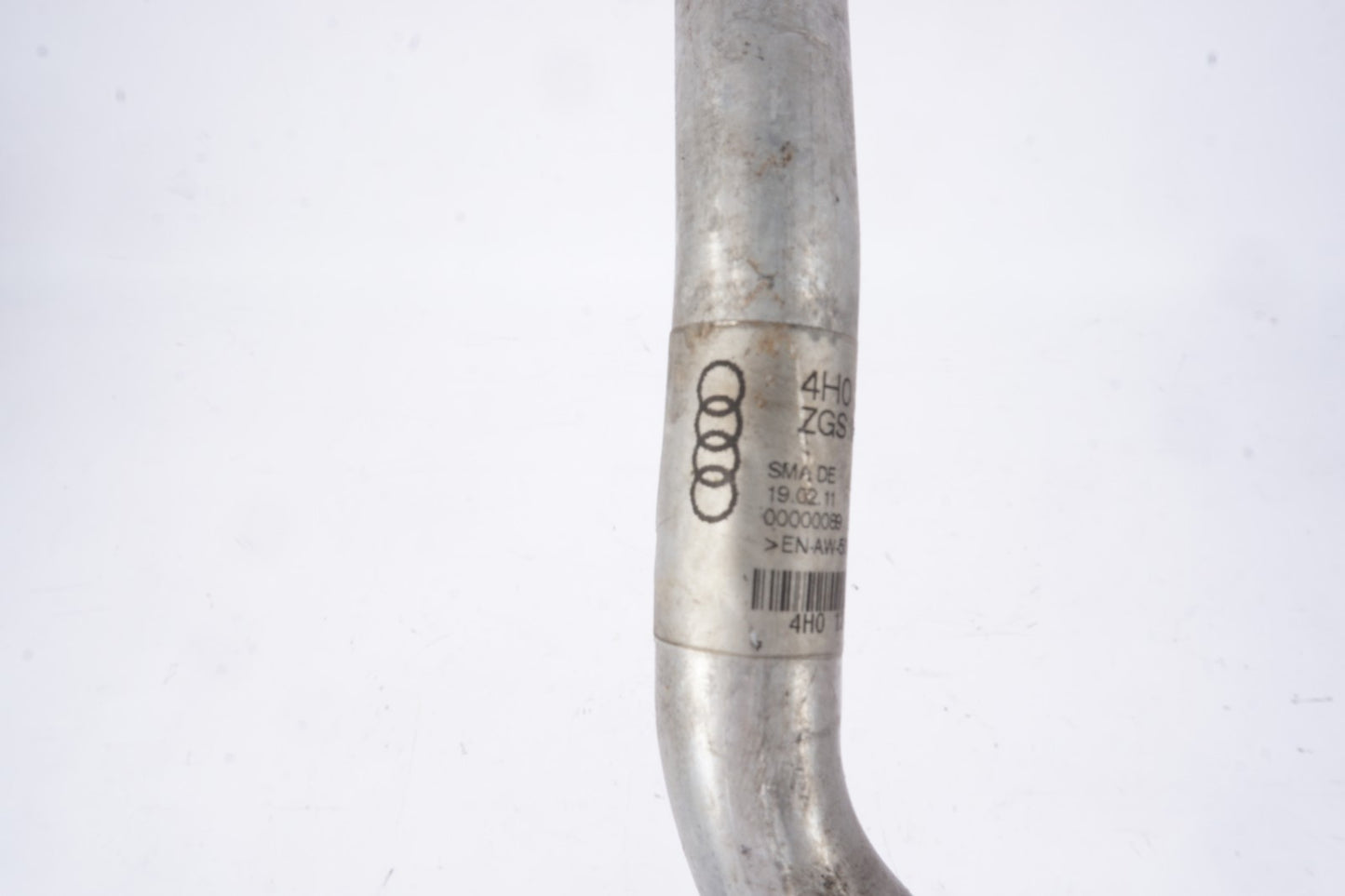 2011 - 2012 Audi A8 Quattro Rear Left Coolant Hose Tube Line OEM