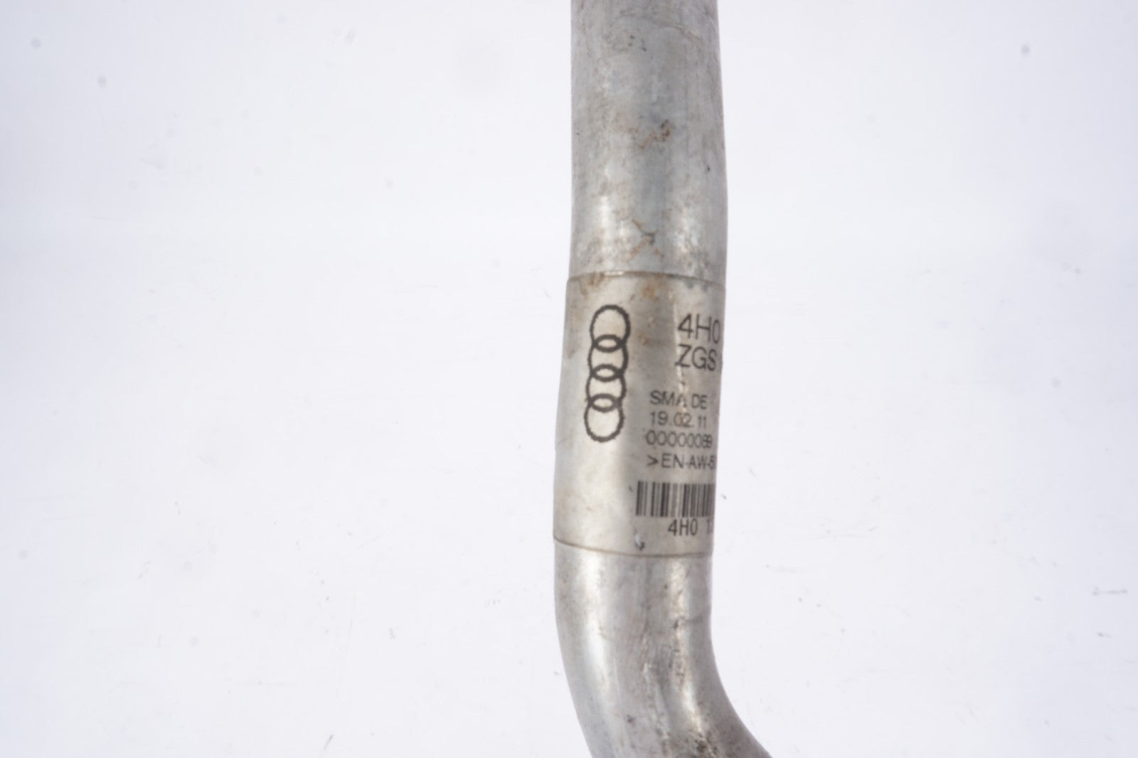 2011 - 2012 Audi A8 Quattro Rear Left Coolant Hose Tube Line OEM
