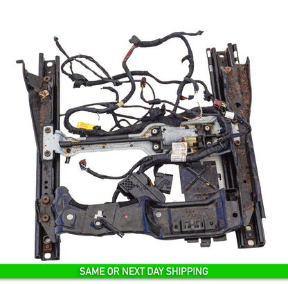 2012 - 2018 BMW 650i 640i FRONT LEFT DRIVER SEAT TRACK RAIL W/ MOTORS  OEM