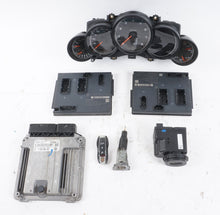 2011-2018 PORSCHE CAYENNE 3.6L IGNITION SET KEY LOCK MODULE GAUGE OEM