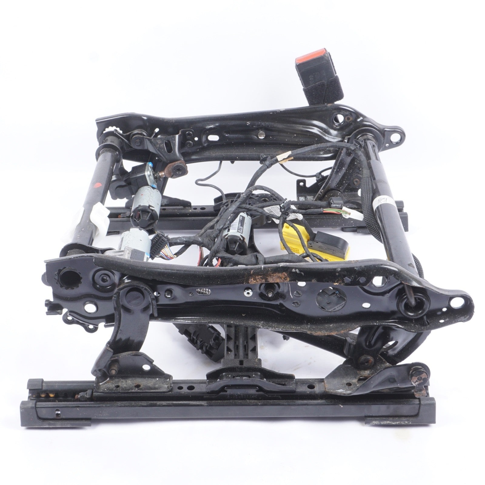 2018 - 2019 BMW X2 F39 FRONT LEFT DRIVER SEAT LOWER TRACK FRAME W/ MOTORS OEM