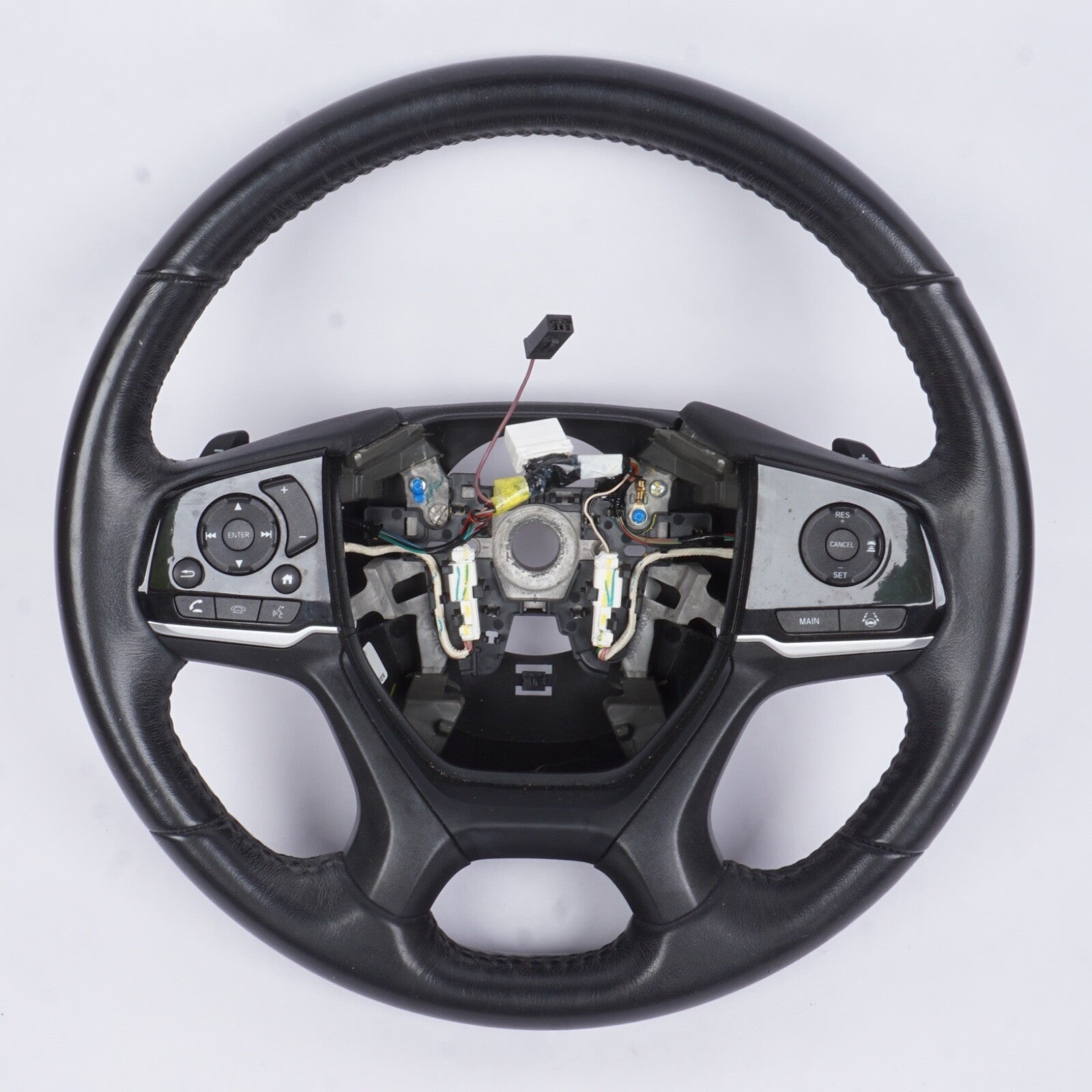 2018 - 2025 HONDA ODYSSEY STEERING WHEEL LEATHER W/ SWITCHES OEM 78500THRA410