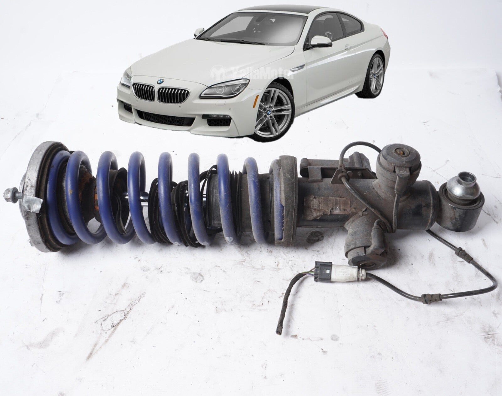 2012 - 2017 Bmw 650 F13 Strut Shock Absorber Electric Damping Rear Right