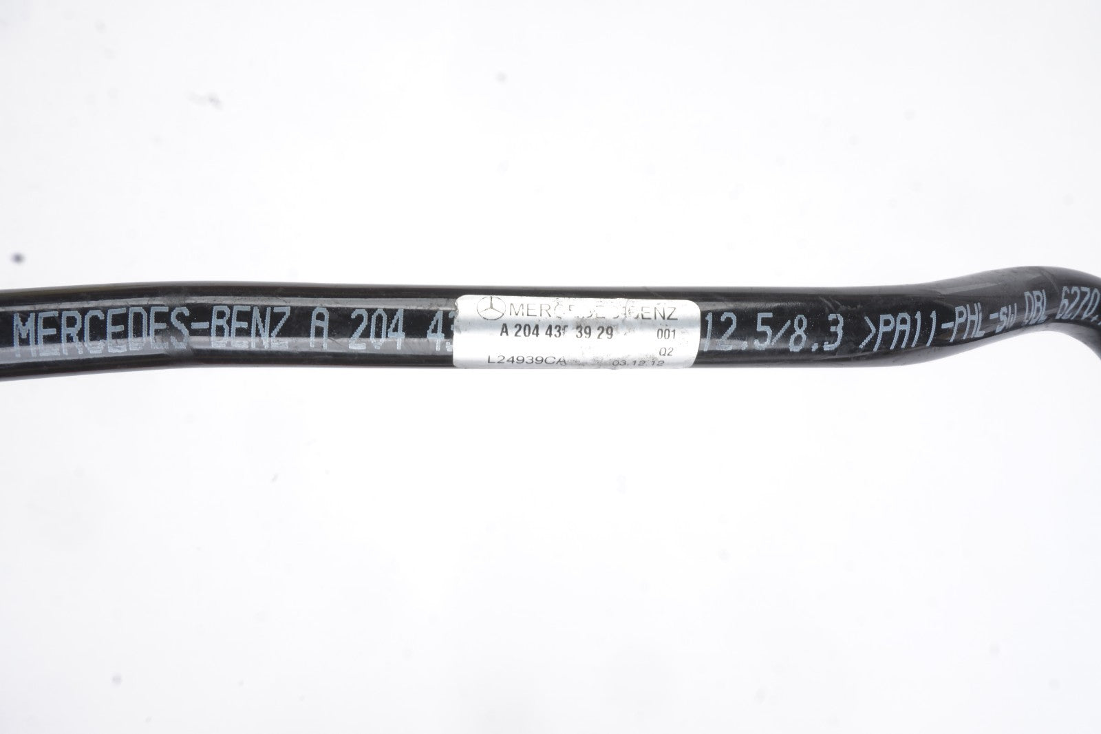 12-14 Mercedes W207 E350 Brake Master Cylinder Power Booster Line Hose OEM