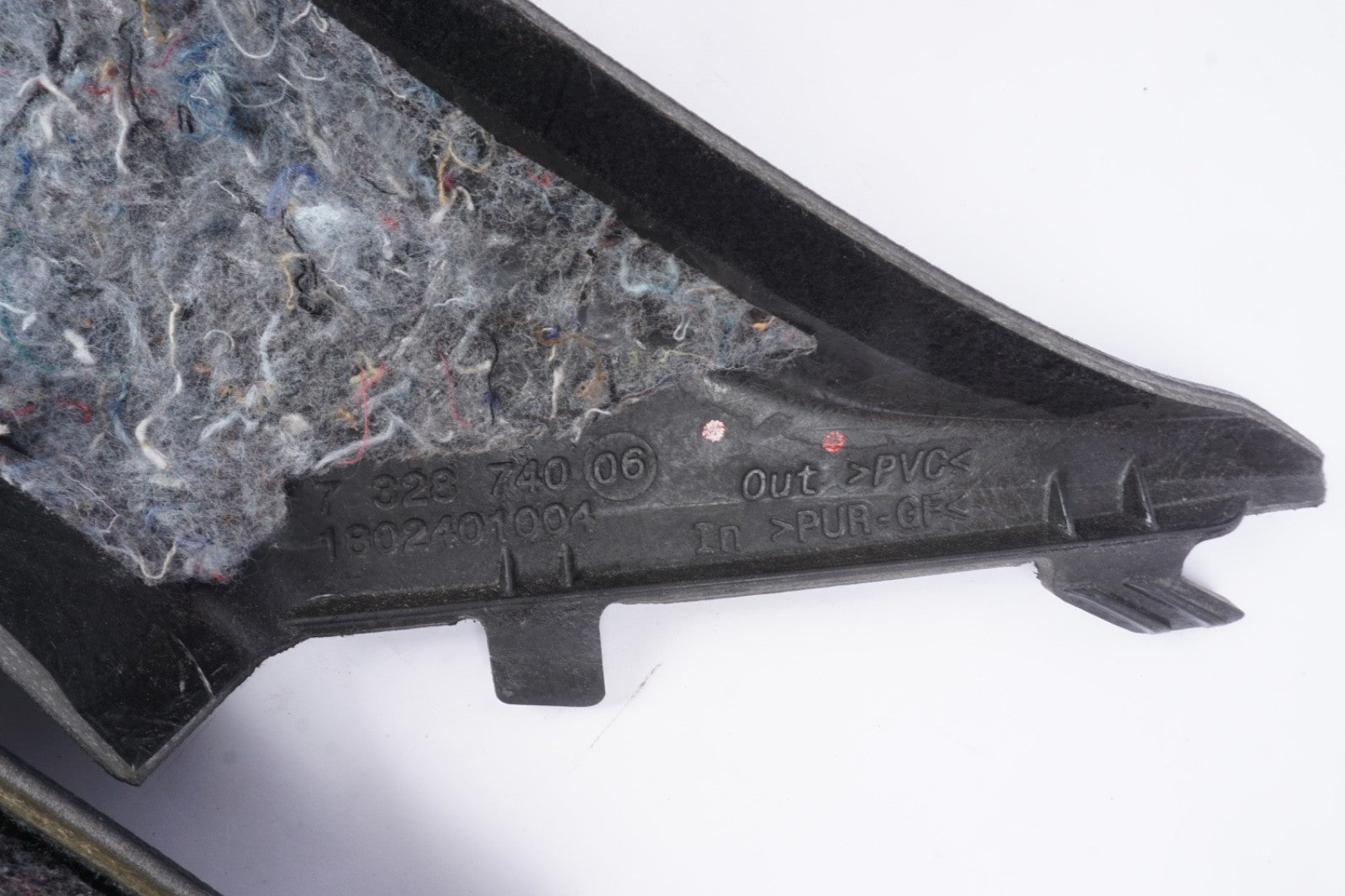 14-17 BMW 428I 435I CONVERTIBLE PAIR FRONT WINDSHIELD A PILLAR COVER TRIM