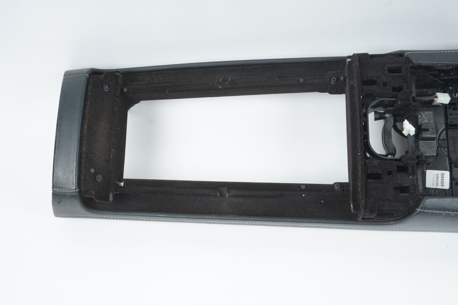 14 - 17 Mercedes W222 S600 S550 Center Console Trim Panel w/ Wire Harness OEM