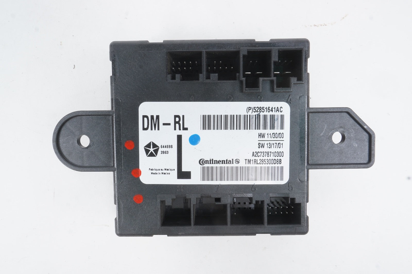2014 - 2019 Maserati Ghibli SQ4 Rear Left Side Door Control Module OEM