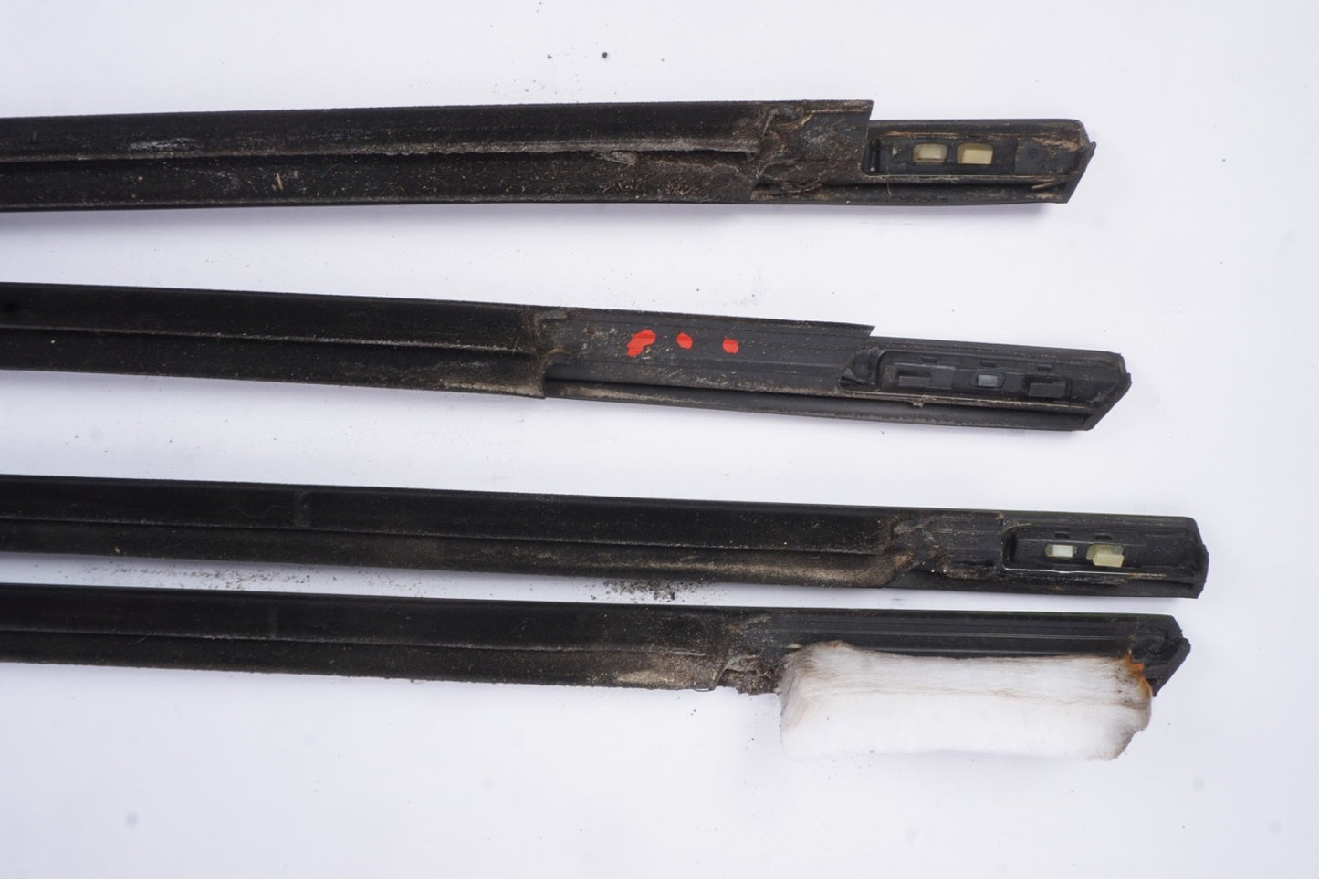 2012 - 2018 Ford Focus Front Rear Left Right Door Window Molding OEM