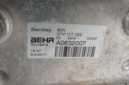 2010 - 2020 Bentley Mulsanne Engine Motor Oil Cooler Radiator