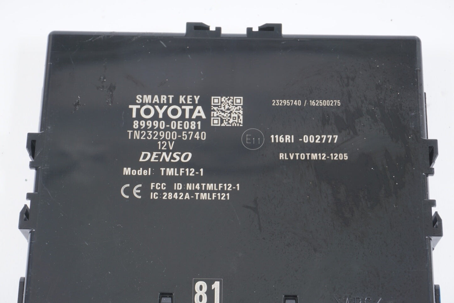 2016-2019 Toyota Highlander Smart Key Control Module 89990-0E081 *w/o hybrid*