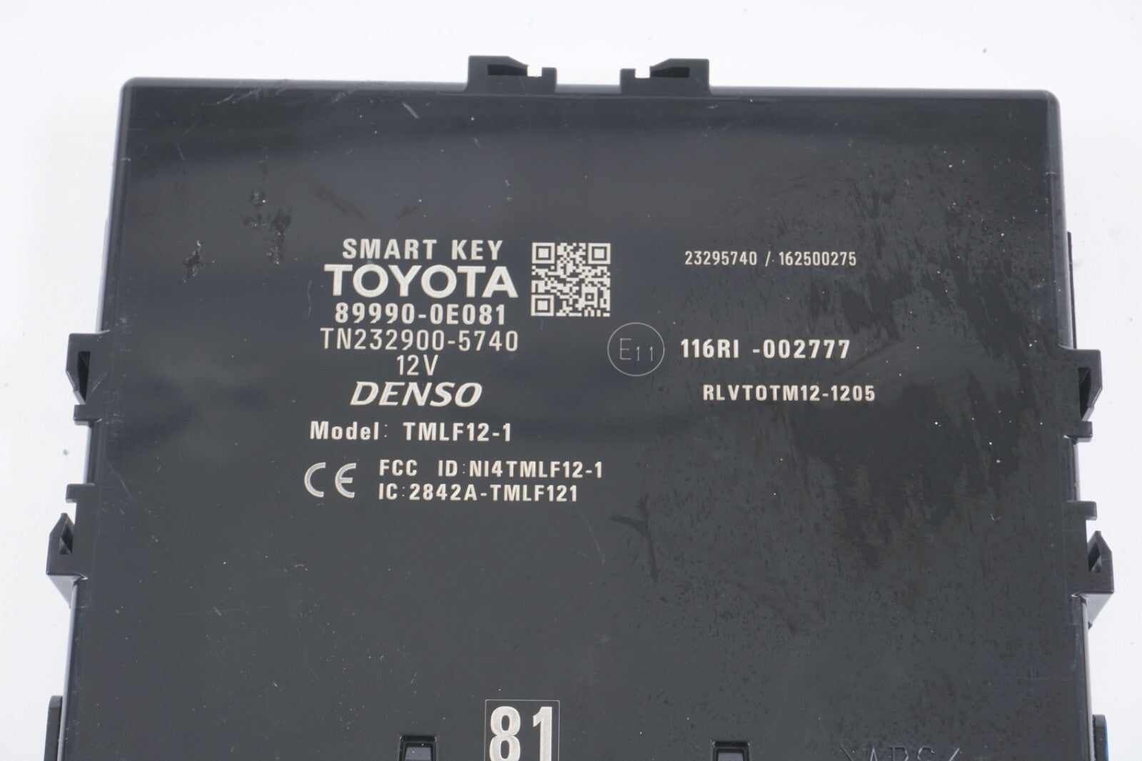 2016-2019 Toyota Highlander Smart Key Control Module 89990-0E081 *w/o hybrid*