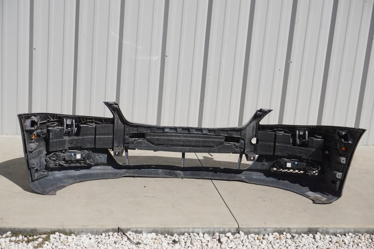10-13 Mercedes W221 S550 S400 Base Front Bumper Cover Assembly Gray OEM
