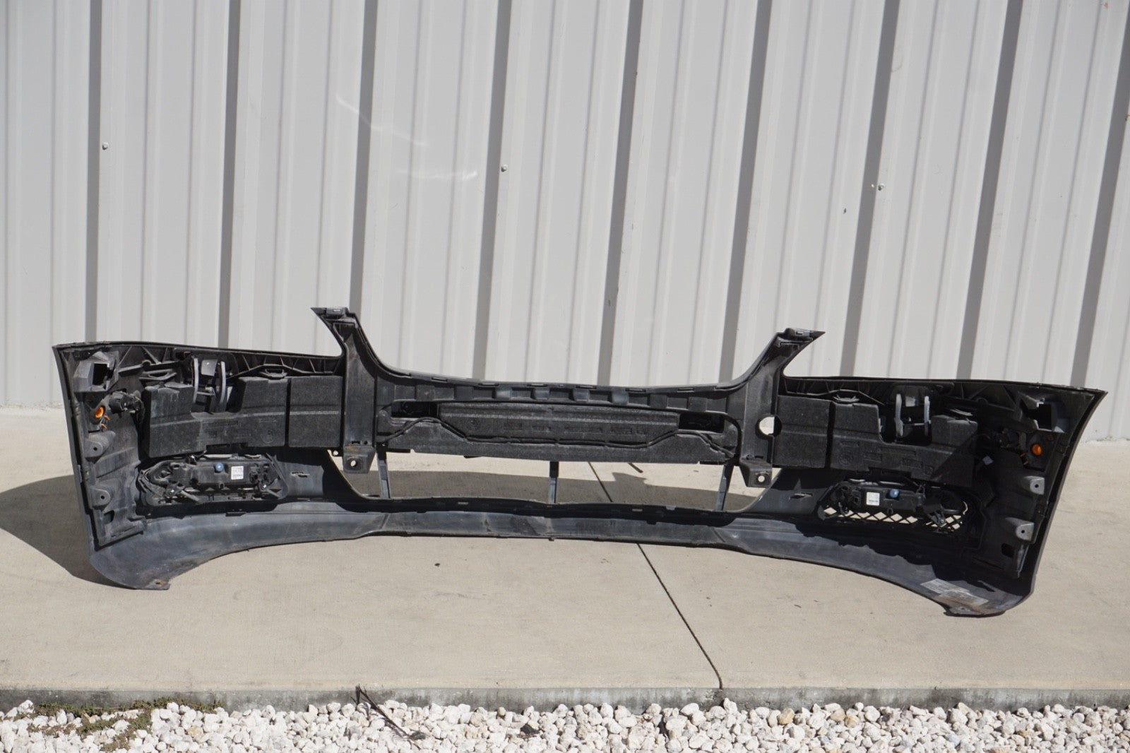 10-13 Mercedes W221 S550 S400 Base Front Bumper Cover Assembly Gray OEM