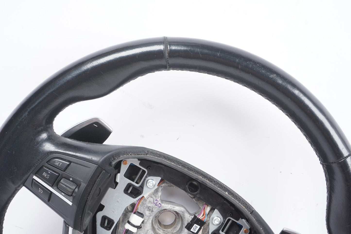 13 - 18 BMW 650i 640i Steering Wheel w/ Shift Paddle OEM
