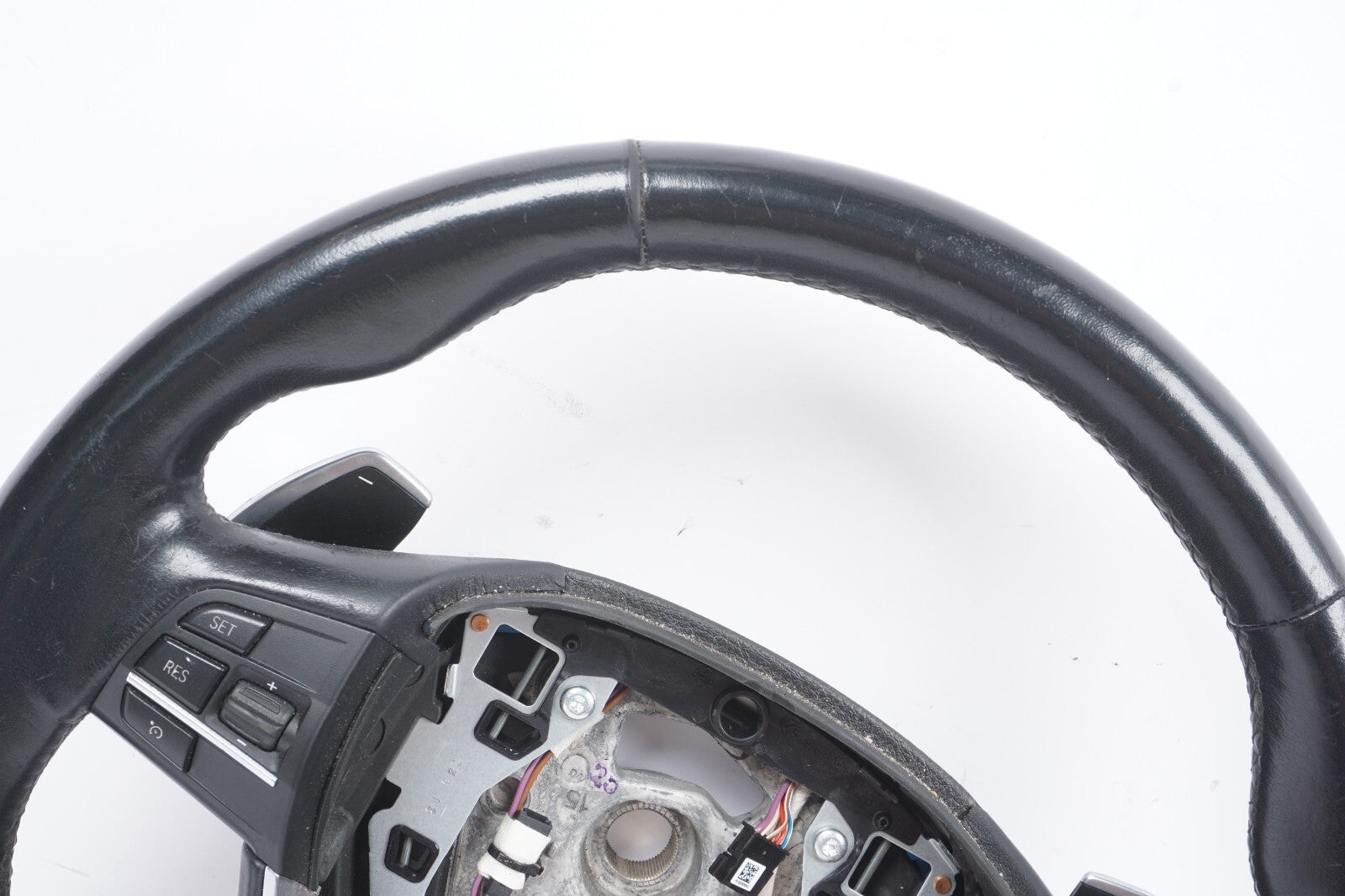 13 - 18 BMW 650i 640i Steering Wheel w/ Shift Paddle OEM