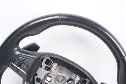 13 - 18 BMW 650i 640i Steering Wheel w/ Shift Paddle OEM