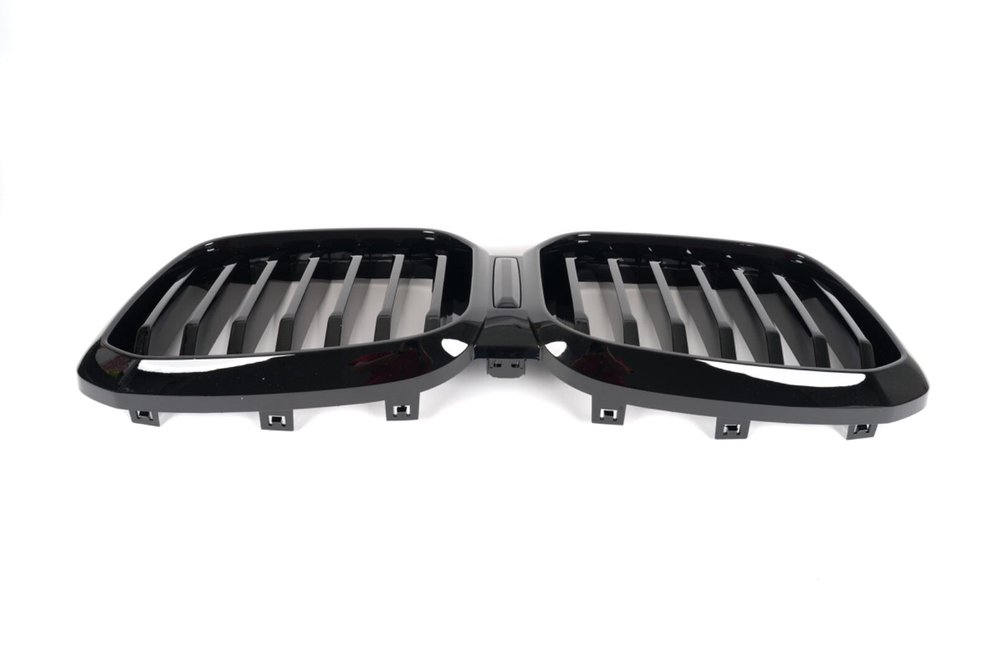 For 2021 - 2024 BMW IX3 X3 X4 G01 G02 G08 Gloss Black Front Kidney Grill Grille