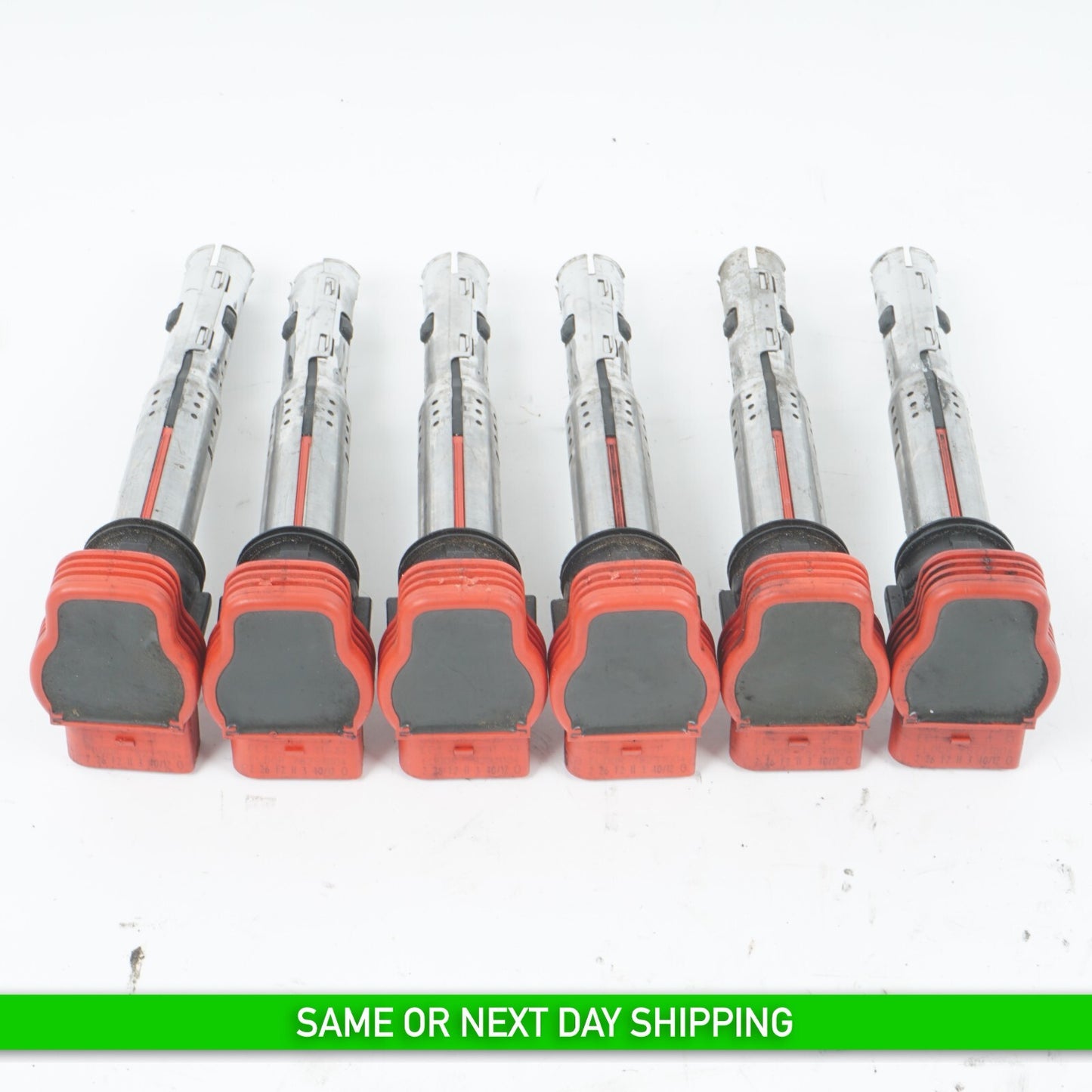 2012 - 2015 AUDI A7 3.0L IGNITION COIL SET OF 6 OEM