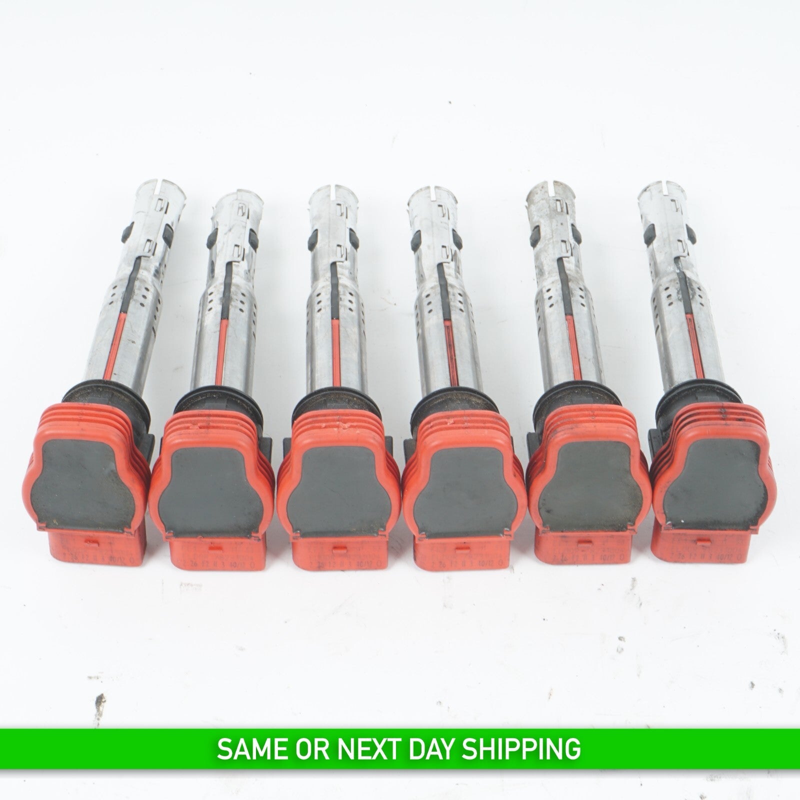 2012 - 2015 AUDI A7 3.0L IGNITION COIL SET OF 6 OEM
