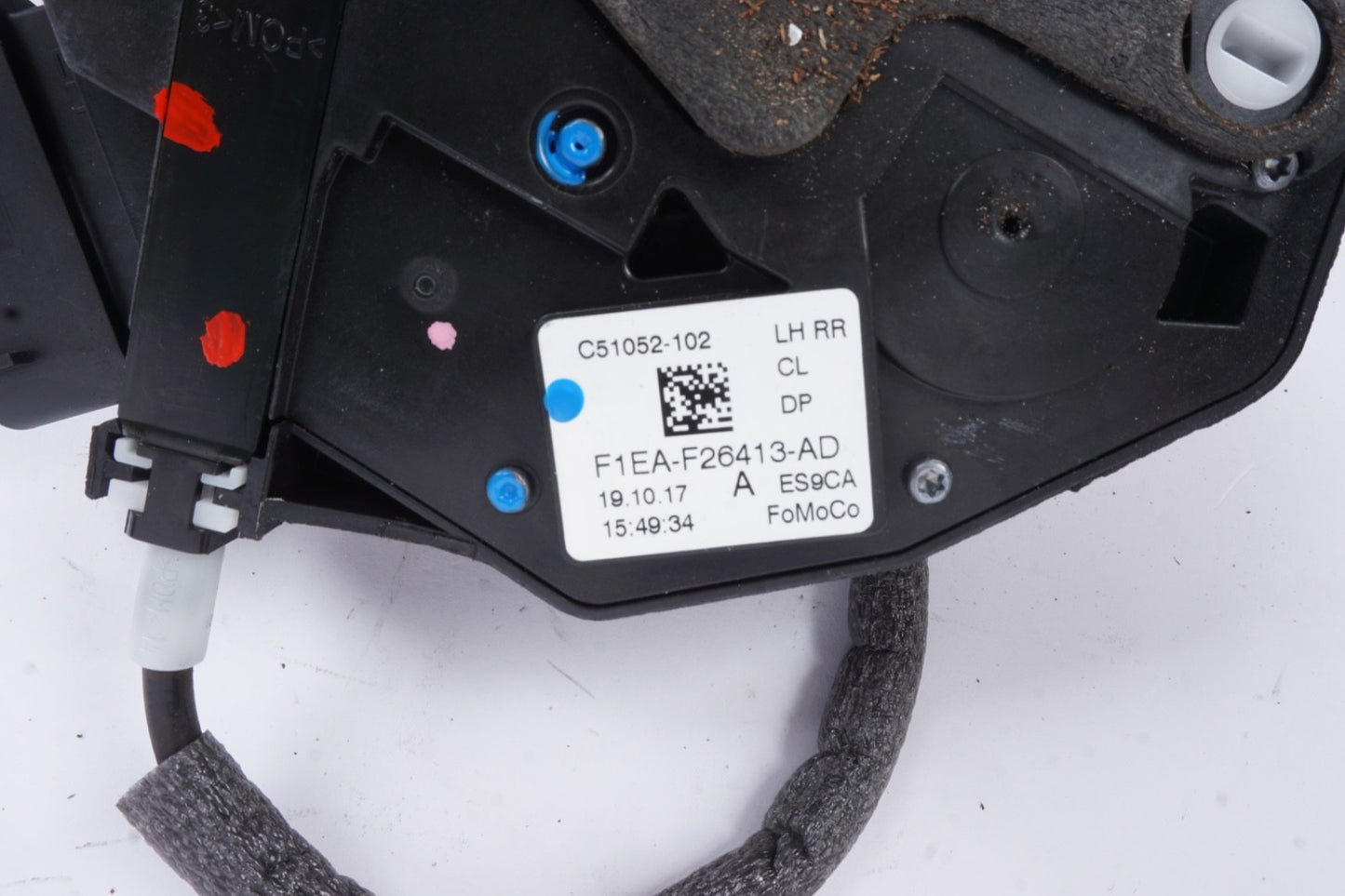 2016 2017 2018 Ford Focus RS left driver rear door lock actuator F1EA-F26413-AD