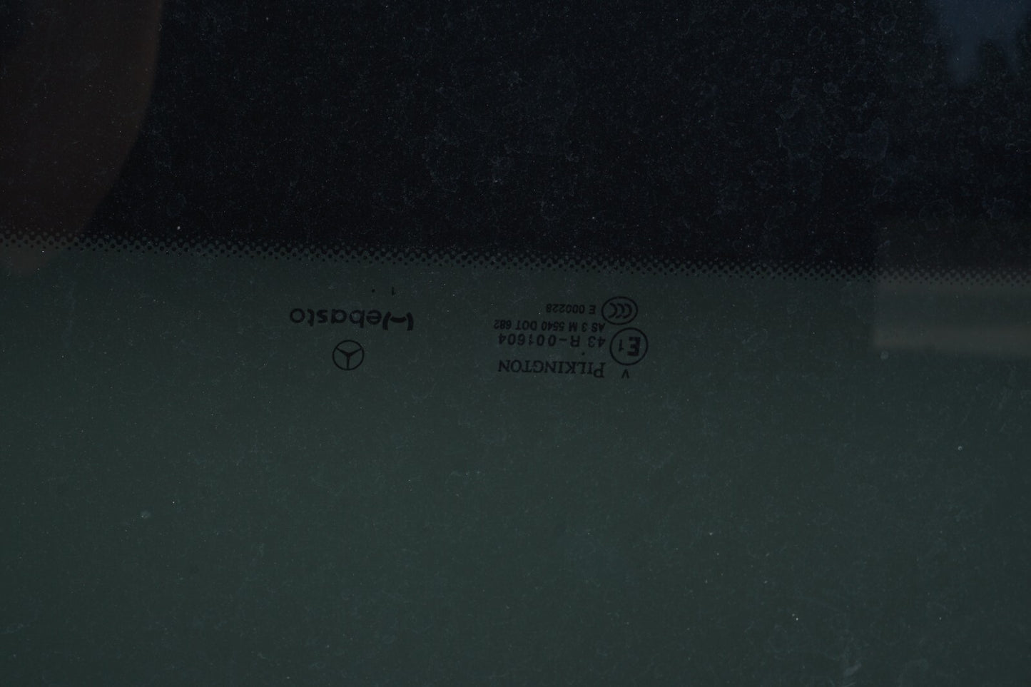 10-17 Mercedes W207 E350 Coupe Rear Panoramic Sunroof Glass OEM