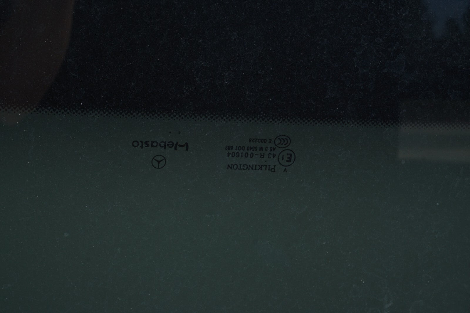 10-17 Mercedes W207 E350 Coupe Rear Panoramic Sunroof Glass OEM