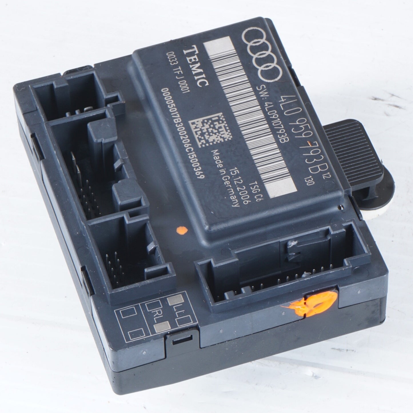 07 08 09 AUDI Q7 FRONT LEFT DRIVER DOOR CONTROL MODULE 4L0959793B OEM