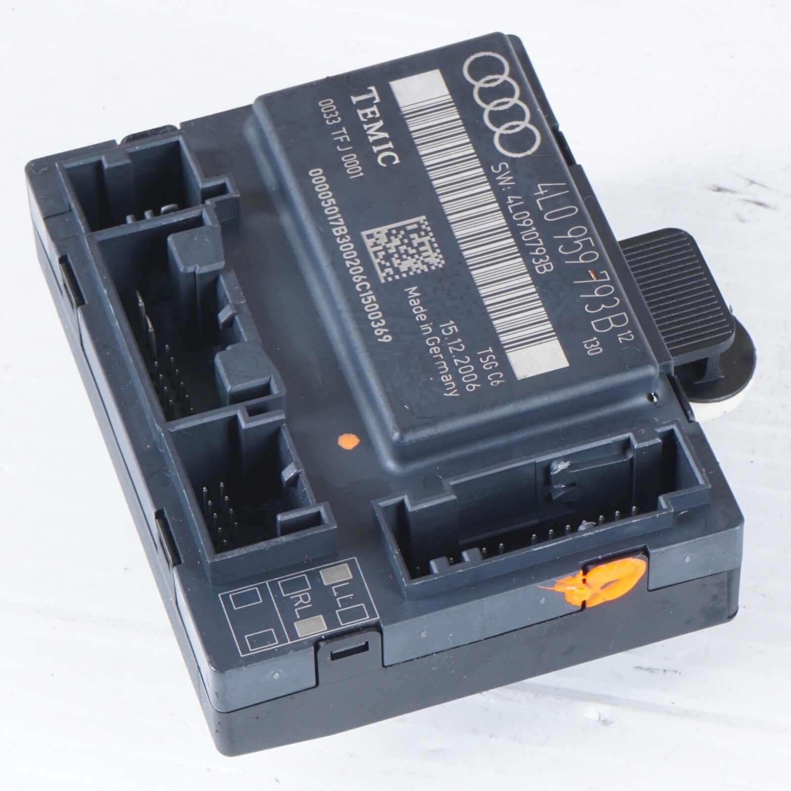 07 08 09 AUDI Q7 FRONT LEFT DRIVER DOOR CONTROL MODULE 4L0959793B OEM