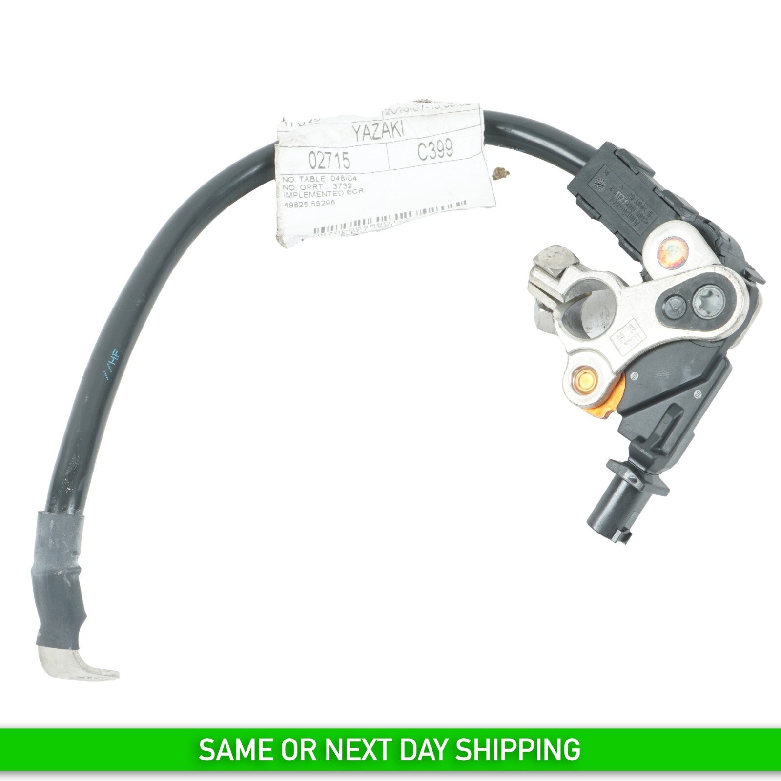 14 - 20 MASERATI QUATTROPORTE NEGATIVE BATTERY CABLE WIRE W/ SENSOR  OEM
