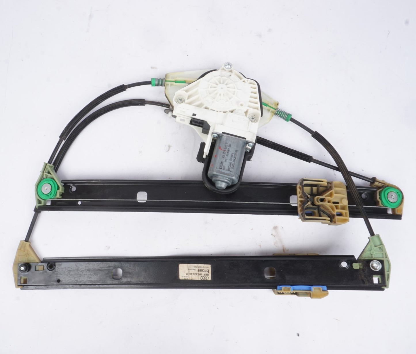 2011 - 2018 AUDI A8 A8L REAR LEFT SIDE DOOR WINDOW REGULATOR OEM