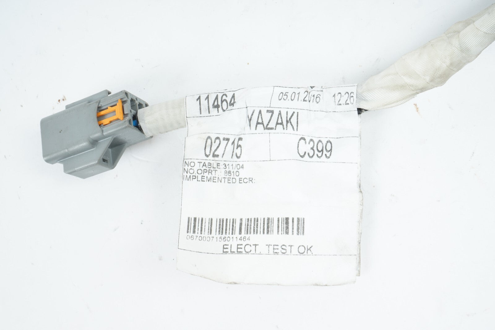 14-17 MASERATI QUATTROPORTE ANTENNA AMPLIFIER WIRE WIRING CABLE  OEM