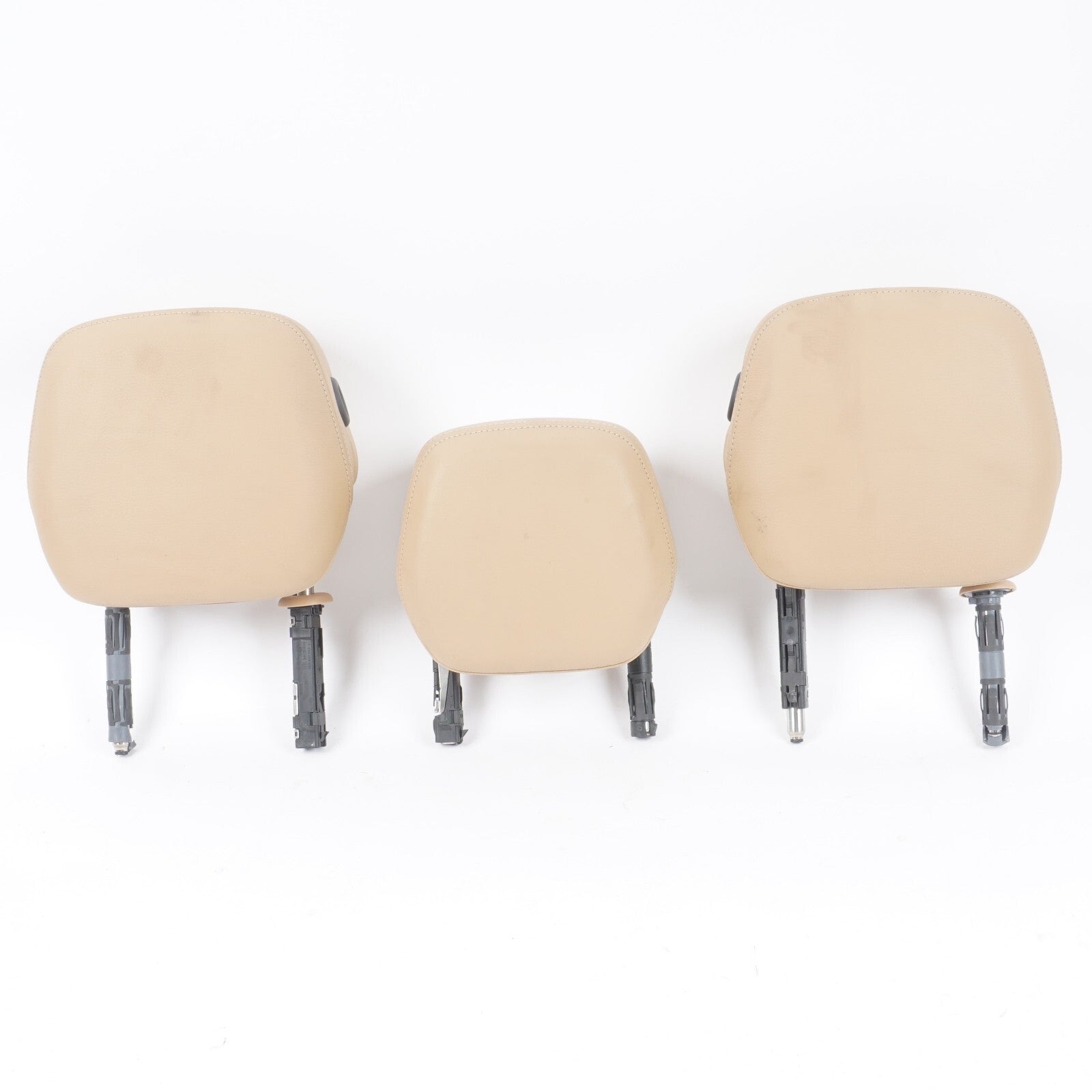 2011-2018 PORSCHE CAYENNE REAR SEAT HEADREST SET OF 3 OEM