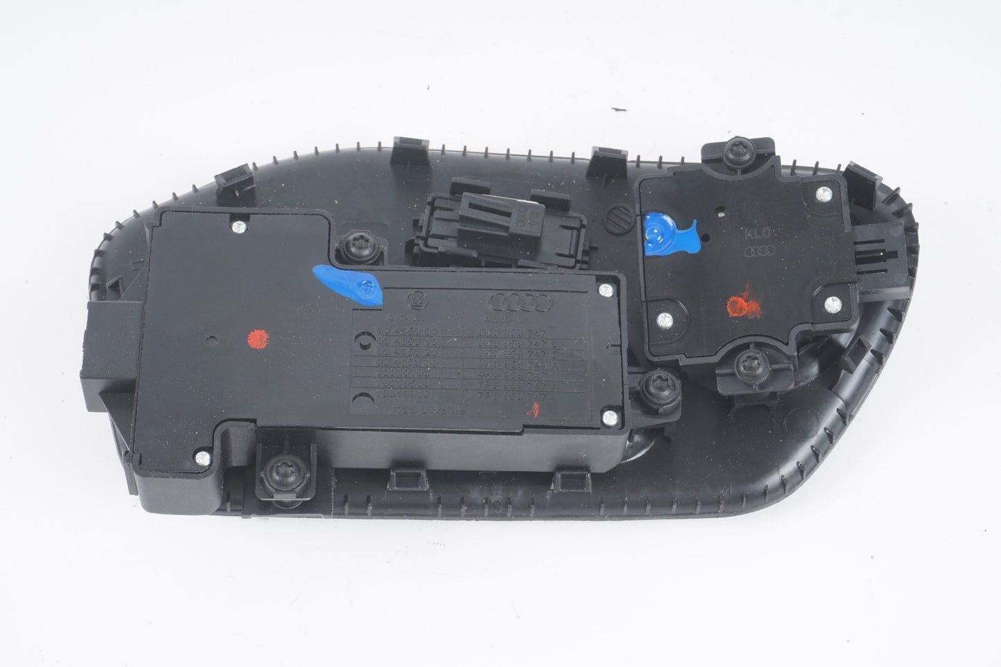11-17 AUDI A8 A8L FRONT LEFT DRIVER SEAT CONTROL SWITCH  OEM