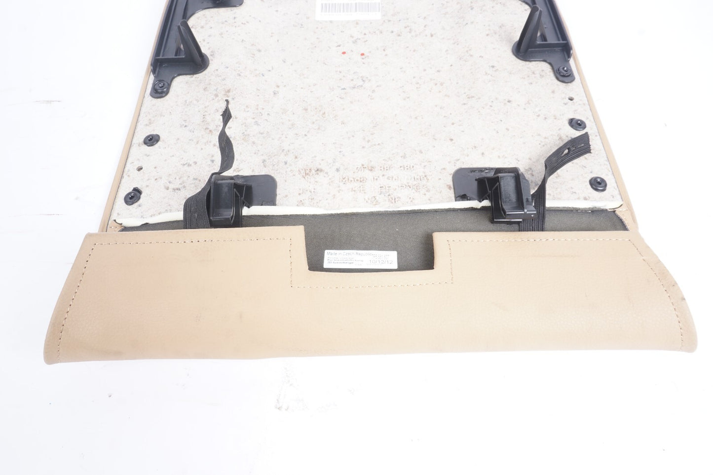 11 - 18 Porsche Cayenne 958 Front Right Passenger Seat Back Panel Cover Trim OEM