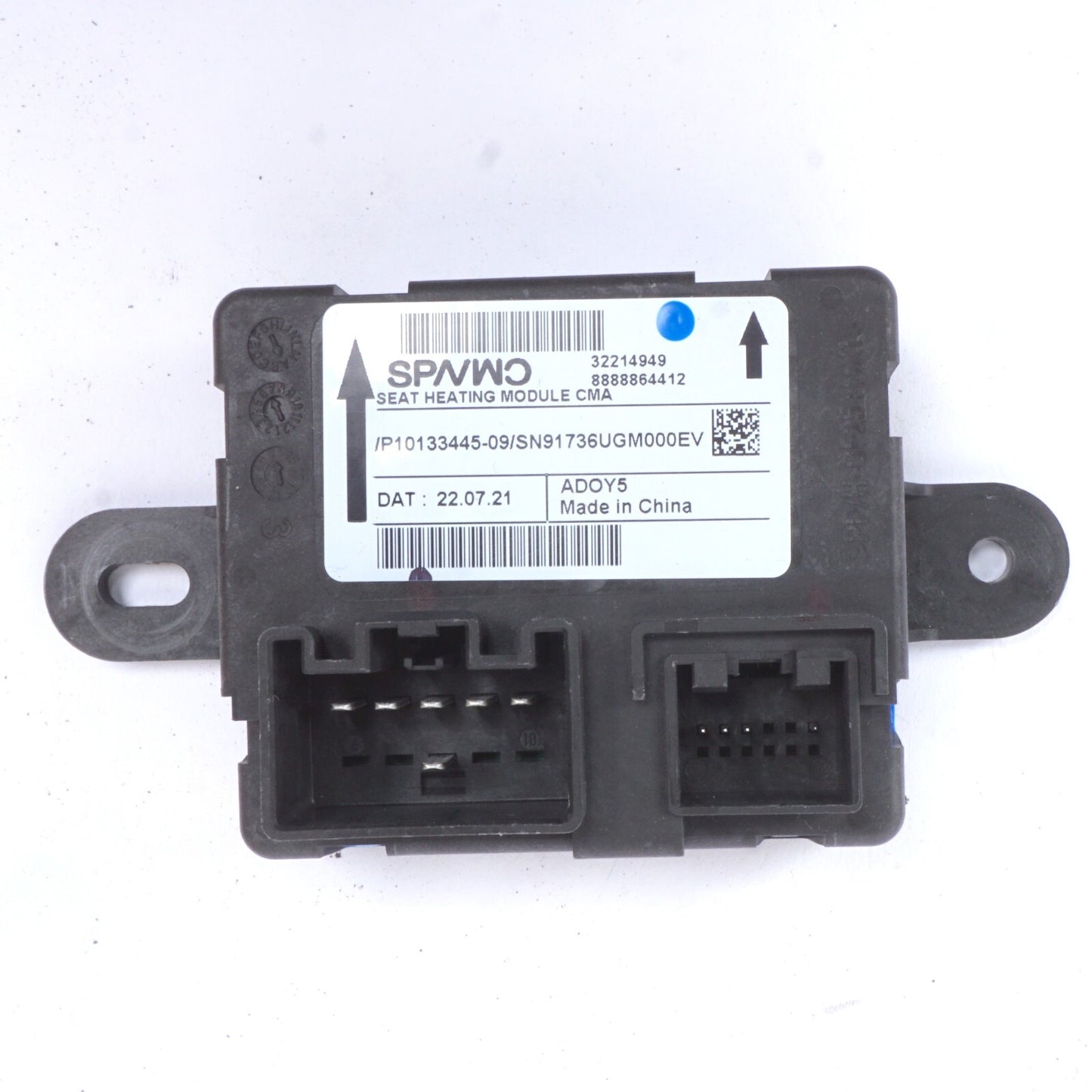 2021 - 2023 Polestar 2 Heated Seat Module Rear 32214949  OEM