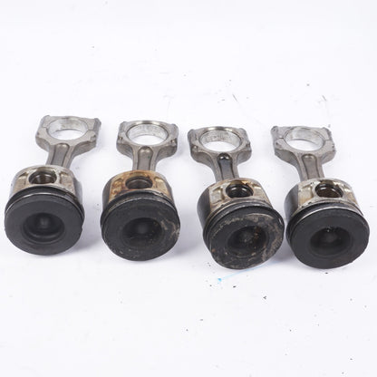 2016 - 2019 Nissan Titan 5.0L Diesel Engine Piston & Rod 12010-EZ49B OEM x 4