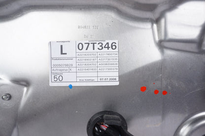 07-13 Mercedes W221 S550 S63 Rear Left Driver Door Window Regulator Motor OEM