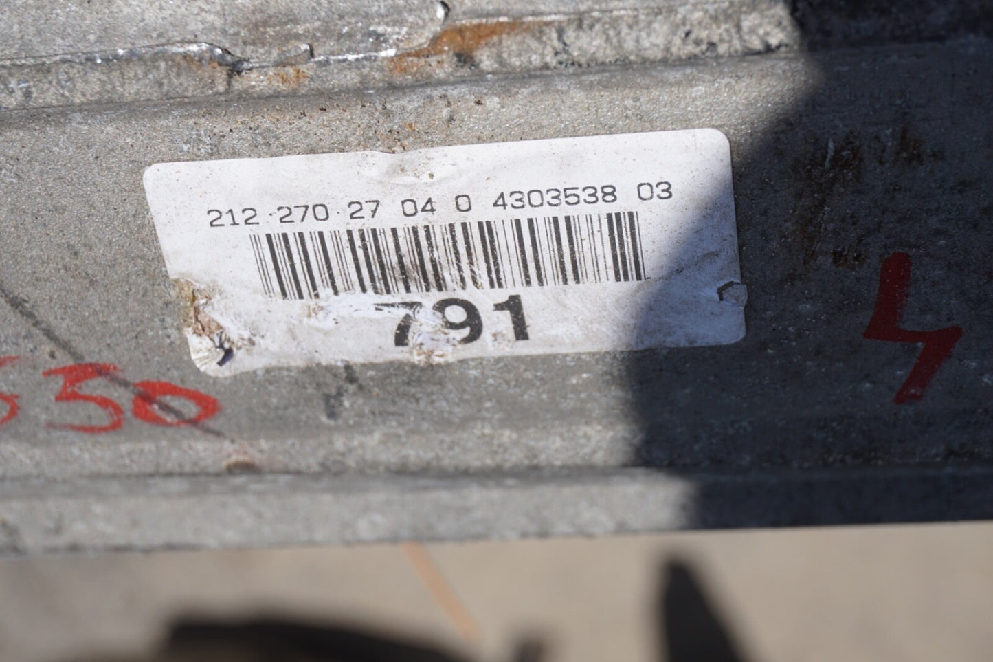 11-14 Mercedes W221 S550 CL550 4Matic 722.9 7G Automatic Transmission OEM 74k