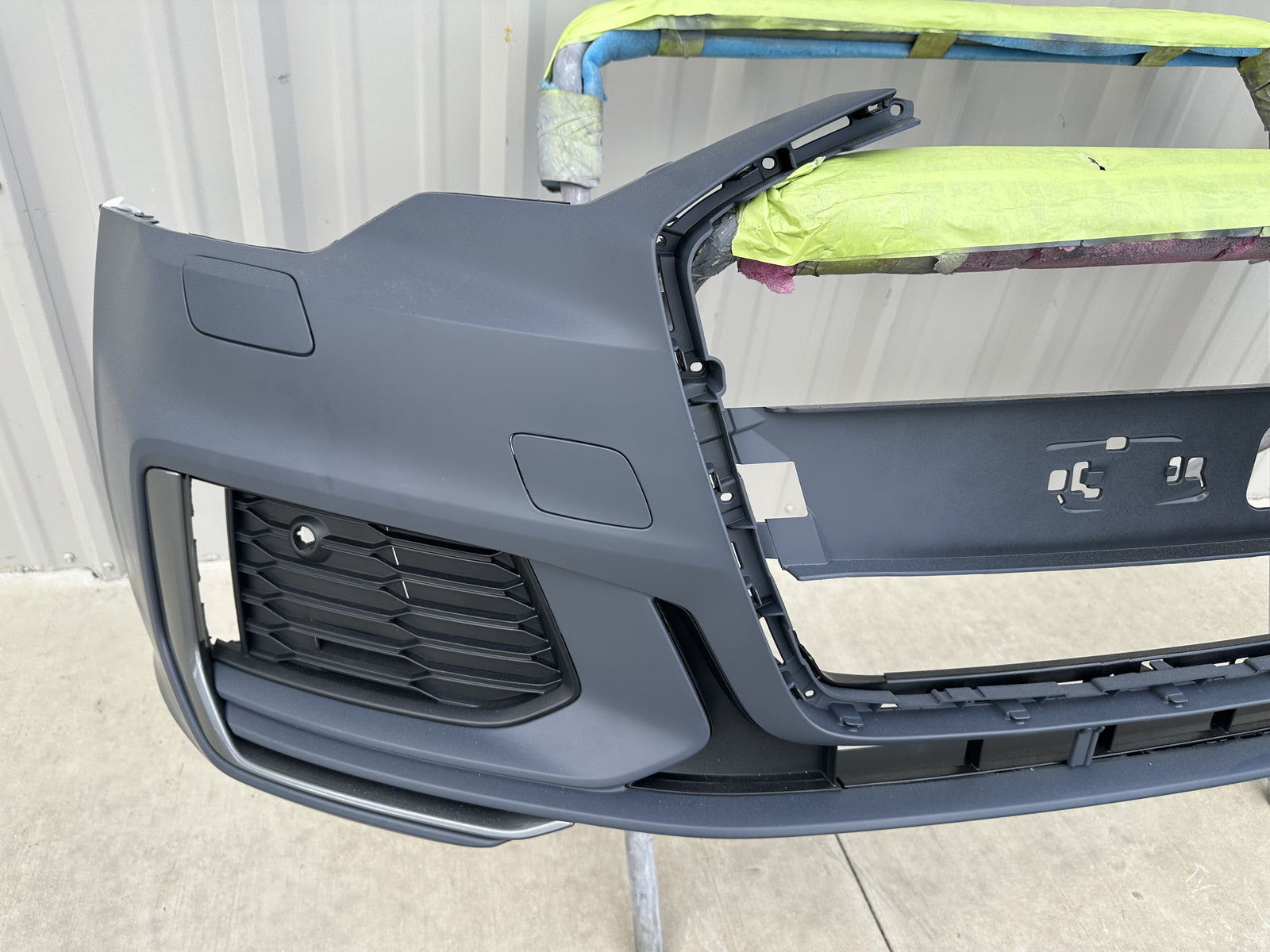 For 2019 - 2021 AUDI A6 S6 C8  S-LINE FRONT BUMPER COVER 4K0807437