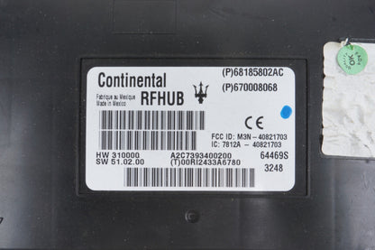 2014 - 2017 Maserati Ghibli S Q4 Passive Entry Computer Control Module Unit OEM