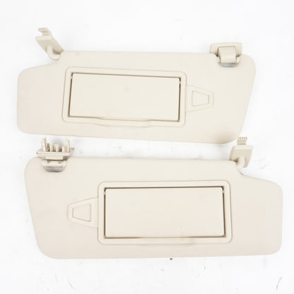2008 - 2014 Mercedes W204 C250 C300 C350 Front Right And Left Sun Visor Pair OEM