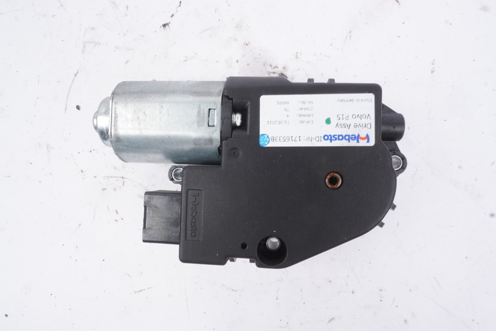 2012 - 2013 VOLVO C70 CONVERTIBLE BOOTLID ROOF LOCKING MOTOR