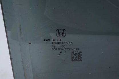 2018 - 2024 Honda Odyssey Rear Right Passenger Side Door Window Glass OEM