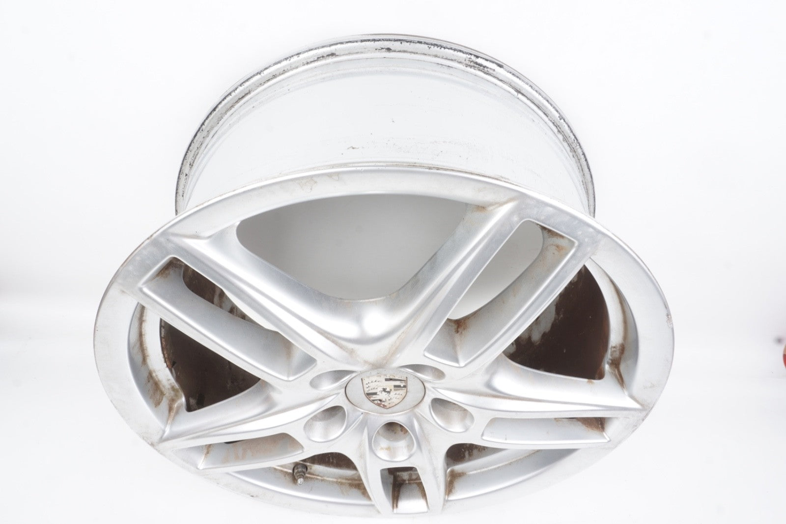 2011-2018 Porsche Cayenne 958 Turbo 8.5 X 19 19" Wheel Rim Silver 7P5601025A OEM