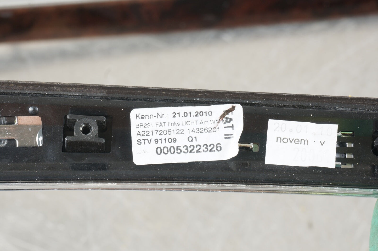 07-13 Mercedes W221 S400 S550 INTERIOR Door Moulding Trim Door Set of 4 OEM