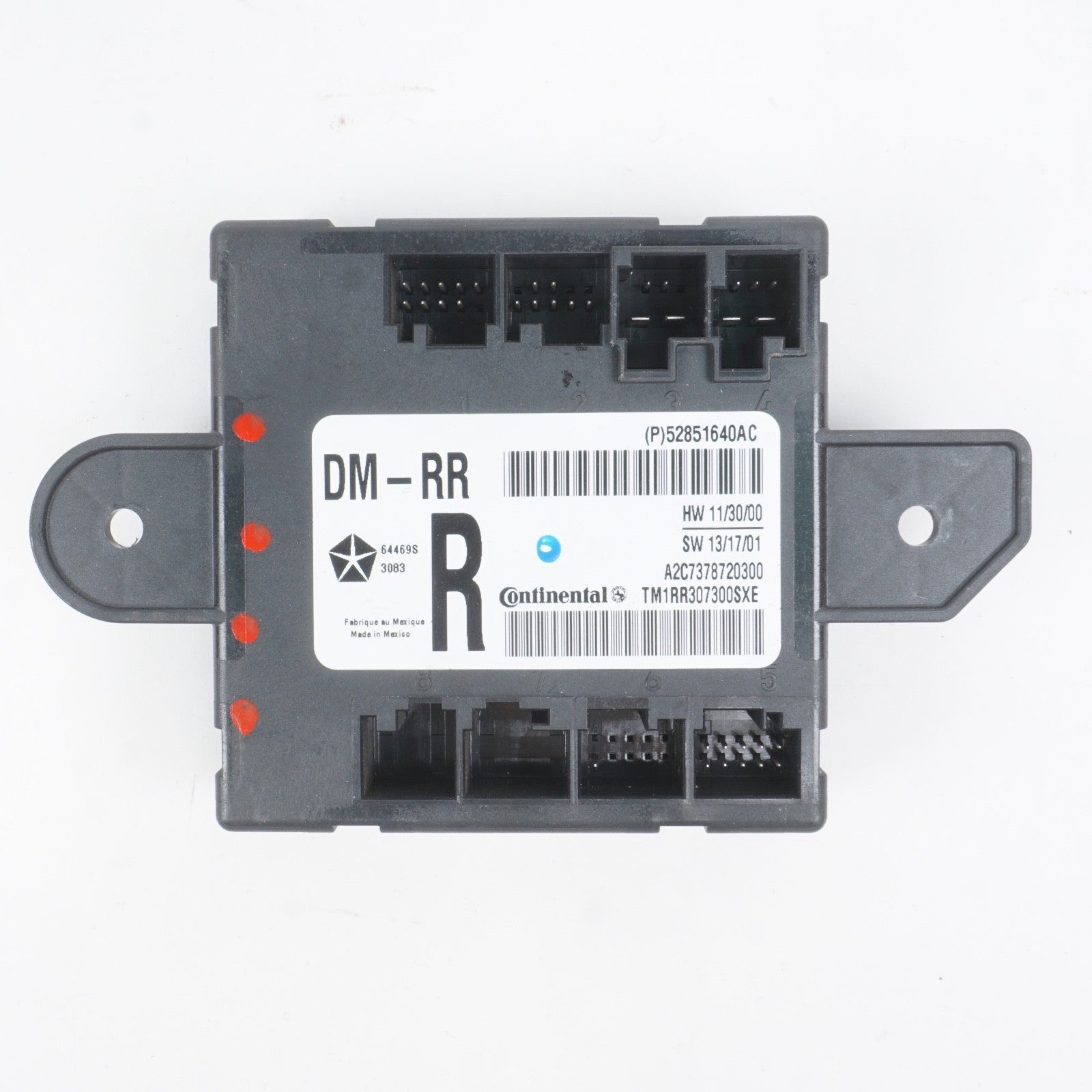 2014 - 2019 Maserati Ghibli SQ4 Rear Right Door Control Module OEM