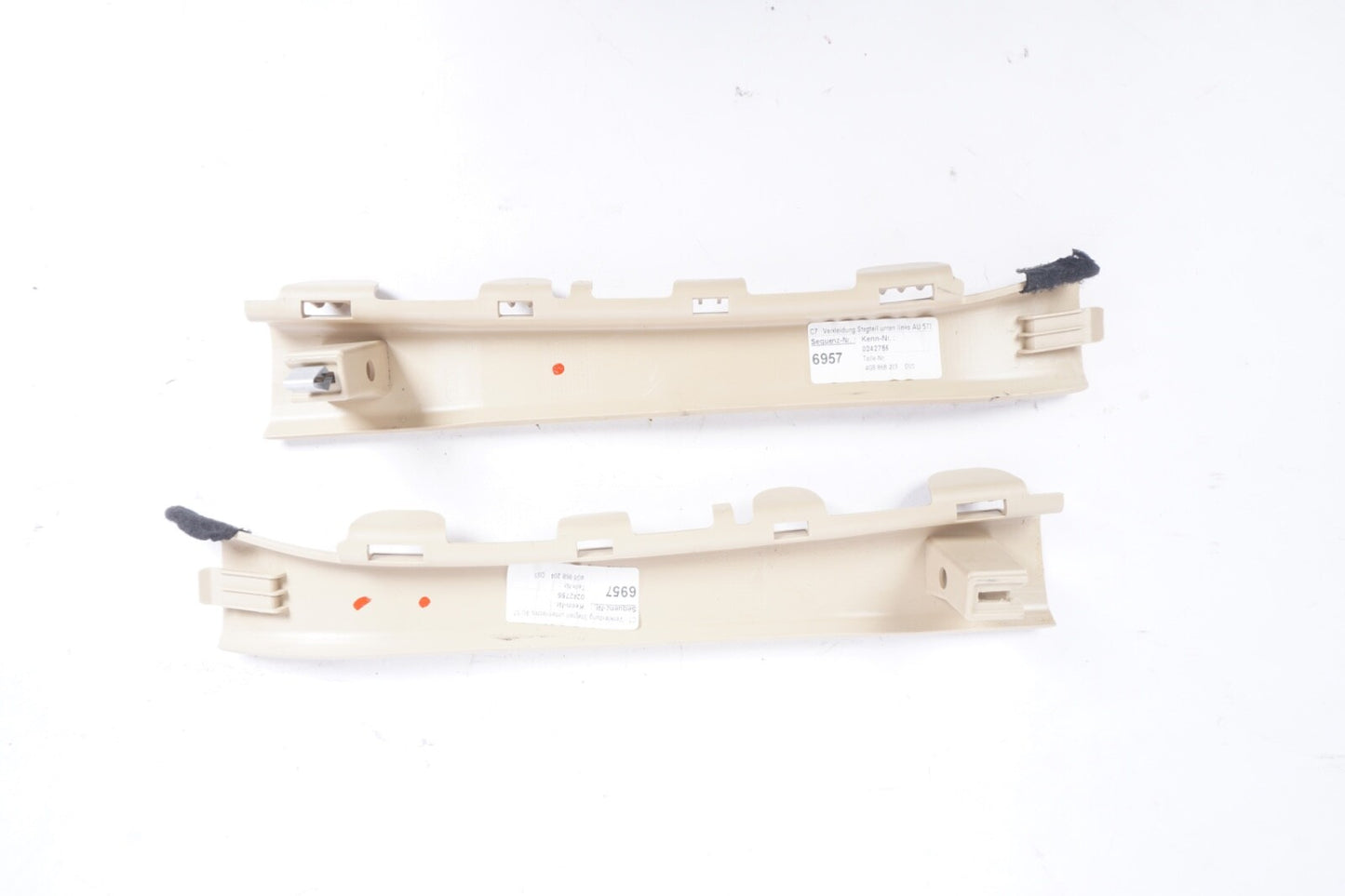 2012-2017 AUDI A7 FRONT LEFT RIGHT SIDE A PILLAR MIDDLE COVER TRIM PANEL OEM