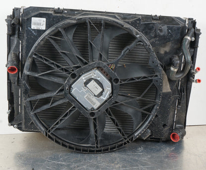 07-13 BMW E90 328i Engine Cooling Radiator Far Radiator Condenser