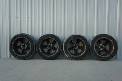 07-13 Mercedes W221 S550 CL500 Alloy Wheel Rim 9.5Jx19H2 & Tire SET Of 4 OEM