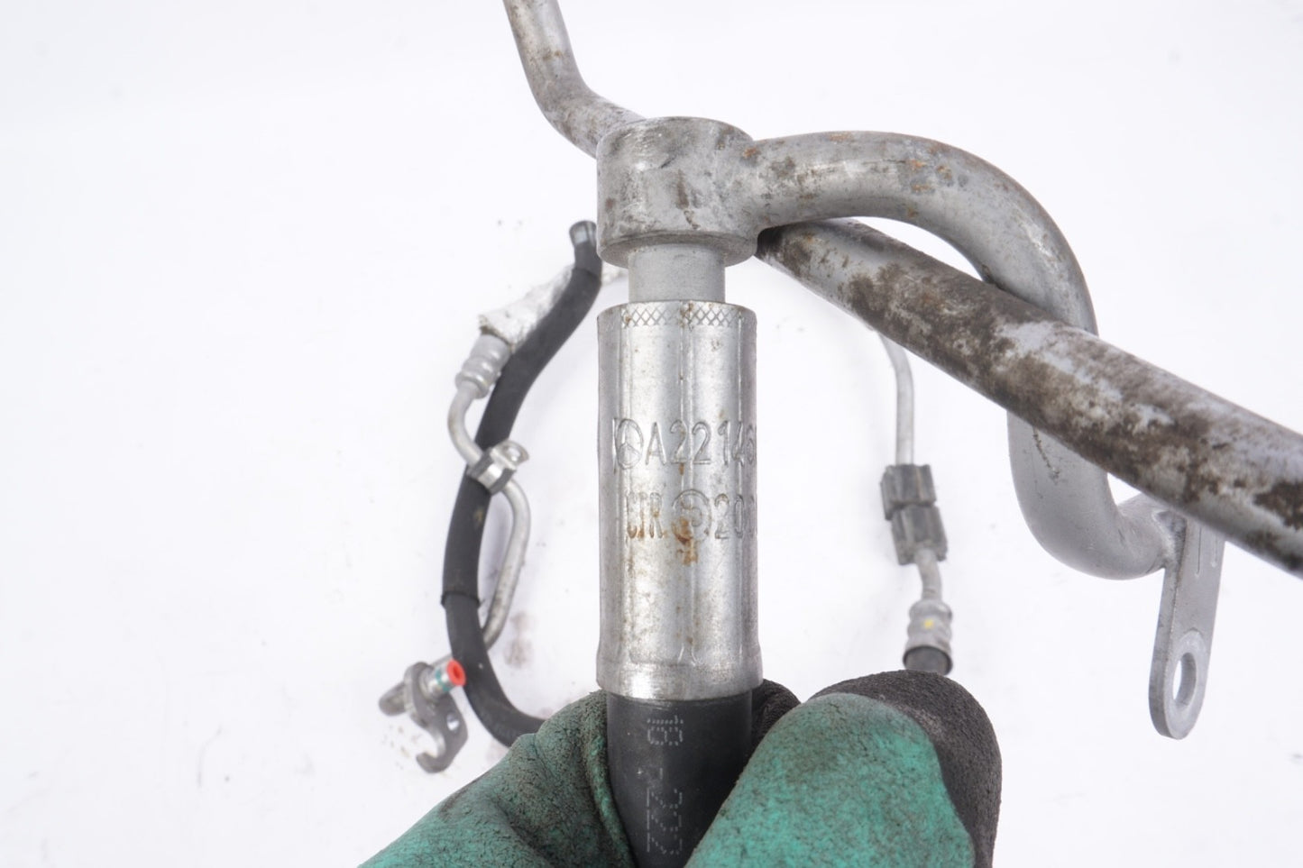 10-2013 mercedes w221 s550 cl550 4MATIC power steering high pressure line pipe